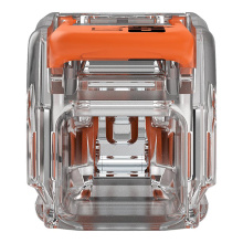 BORNE DE CONNEXION A LEVIER INLINE WAGO 2E 4MM2